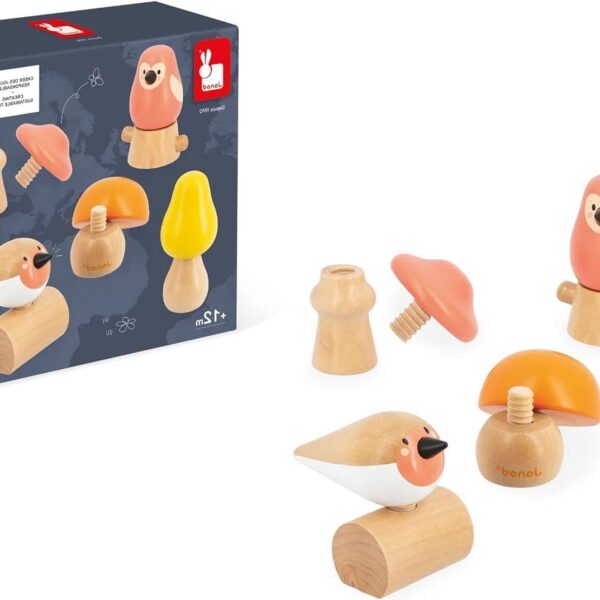 UCCELLINI E FUNGHI DA AVVITARE